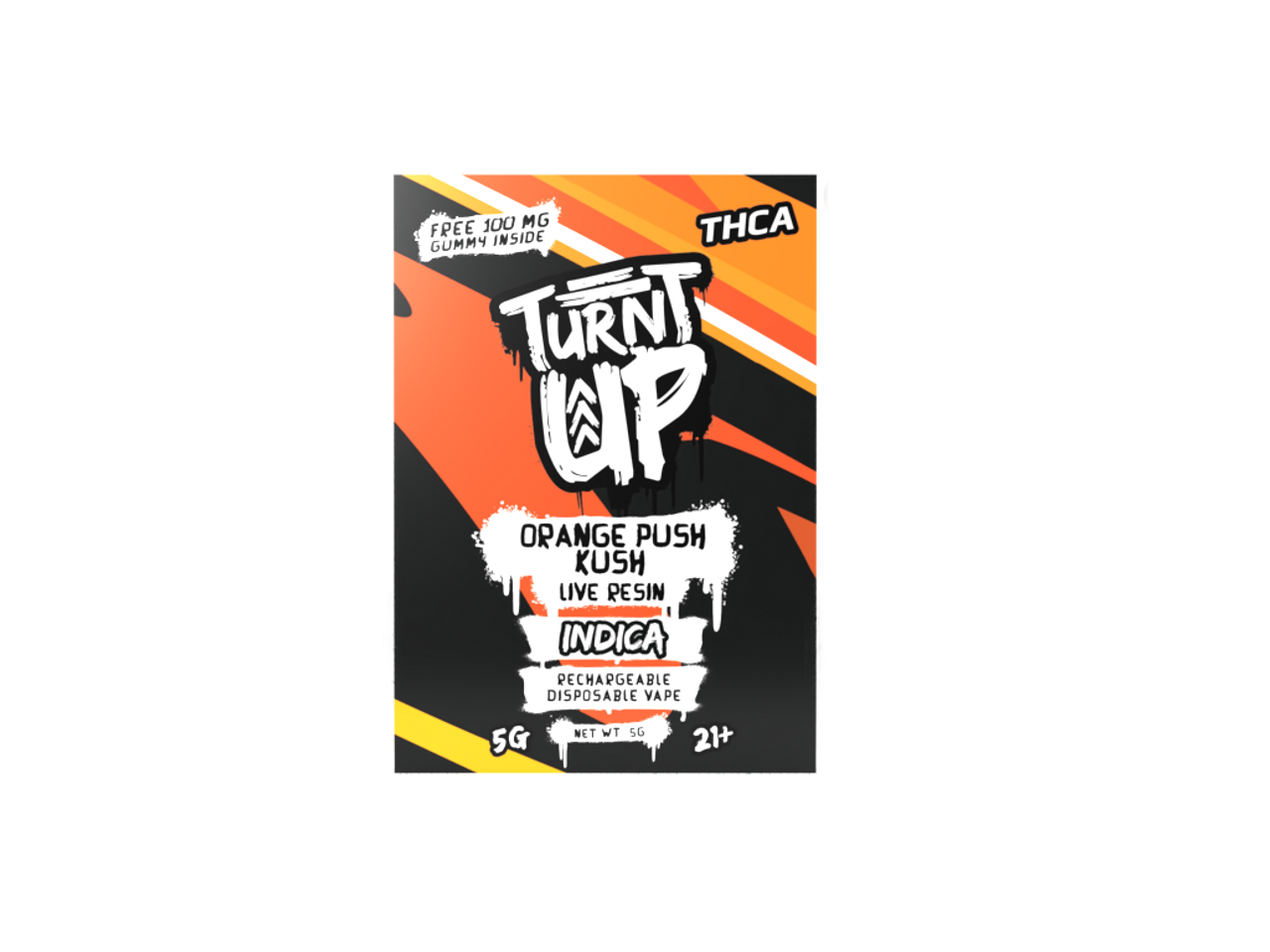 5g THCA Disposable - Orange Push Kush