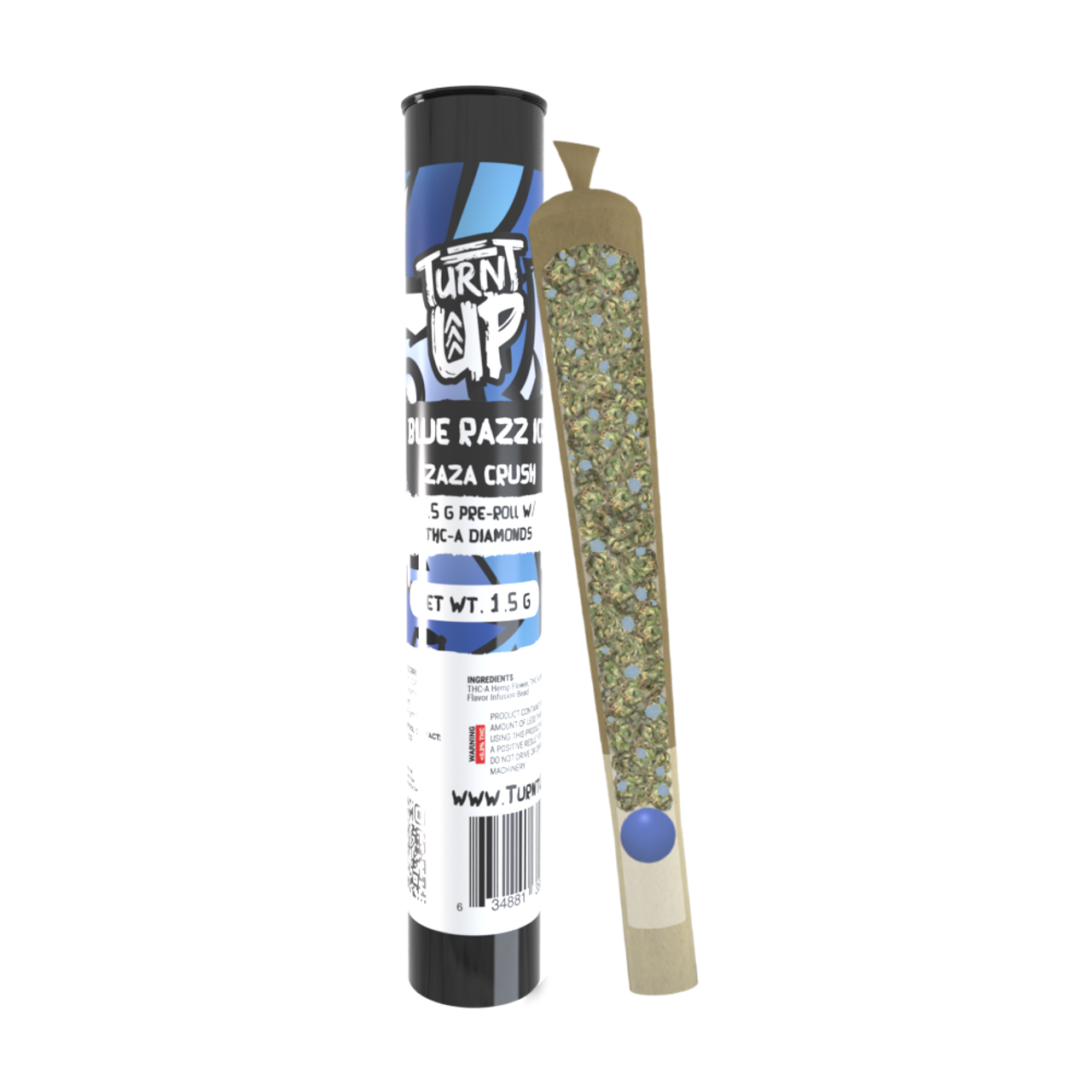Pre-Roll - THCA ZaZa Crush Blue Razz Ice