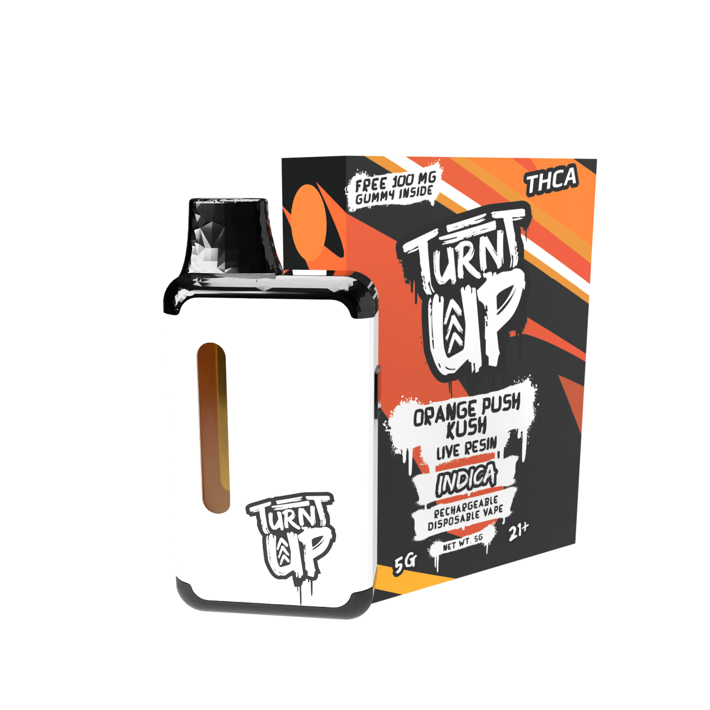 5g THCA Disposable - Orange Push Kush