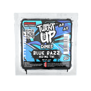 Dime Gummy - Blue Razz