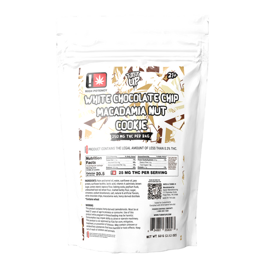 Cookie - White Chocolate Chip Macadamia Nut 250mg