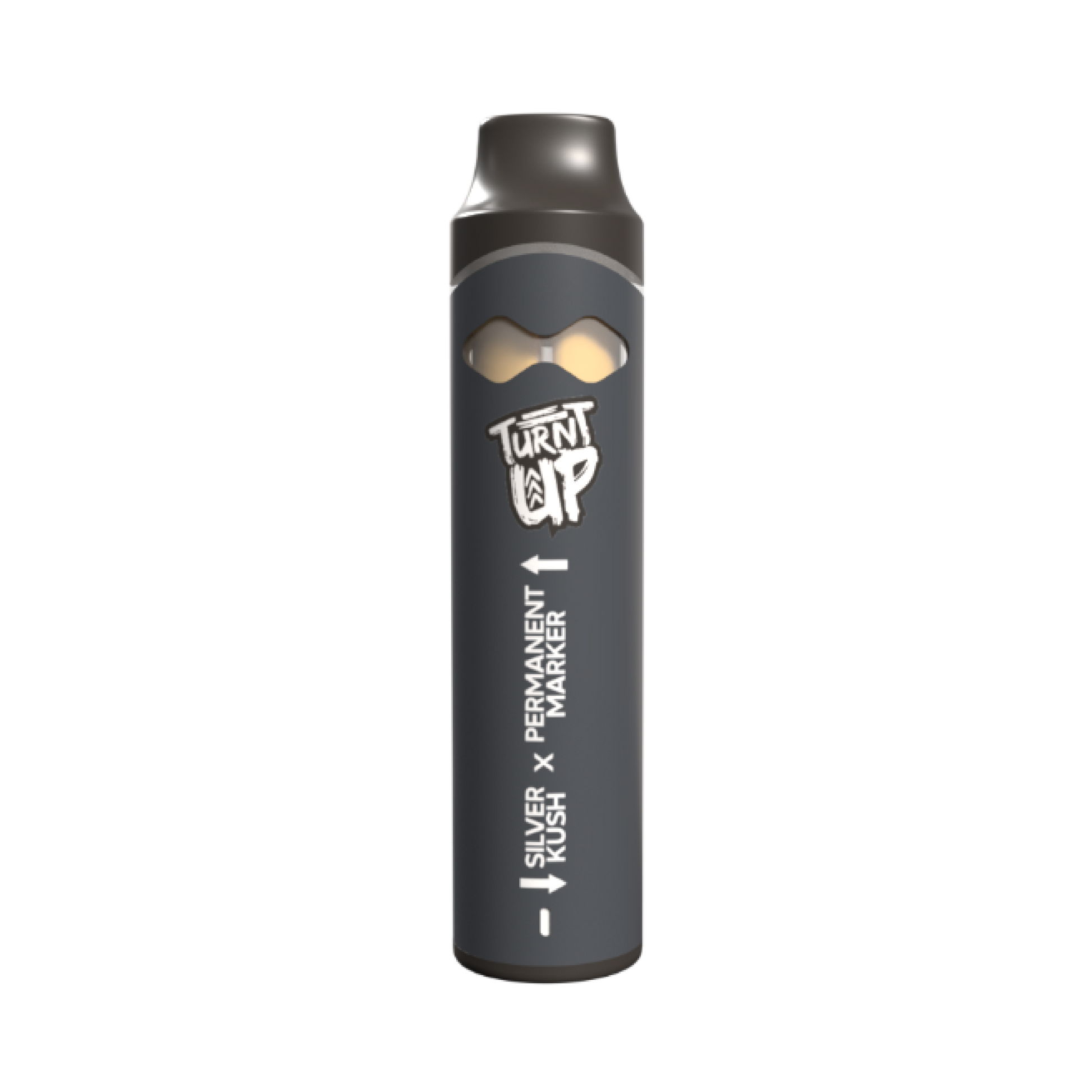 Silver Kush x Permanent Marker 2G Disposable Dual Flavor Vape | Turnt Up Silver Kush x Permanent Marker 2G Disposable Dual Flavor Vape | Turnt Up