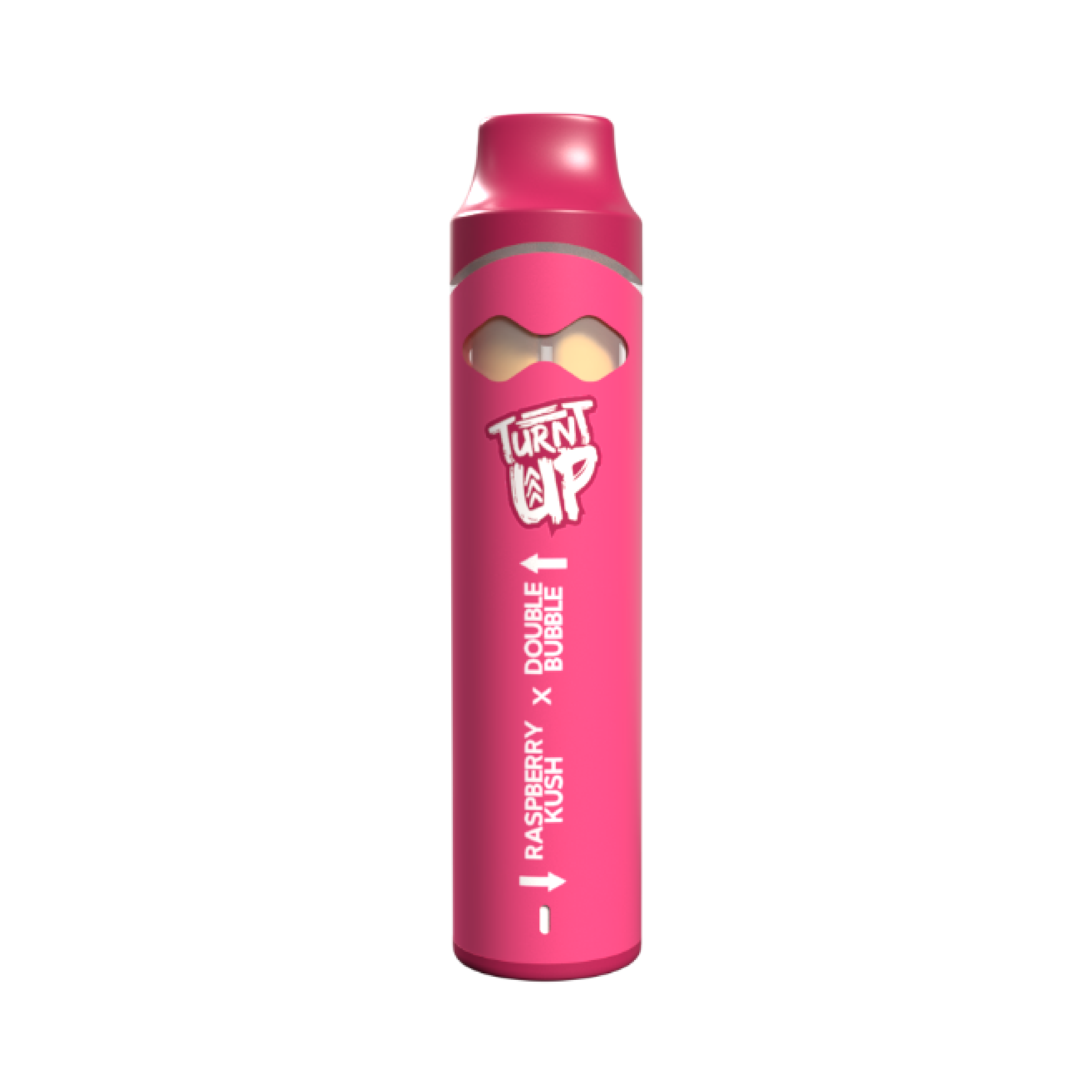Kush Pops Raspberry Edibles Raspberry Kush x Double Bubble 2G Disposable – Dual Flavor Vape | Turnt Up