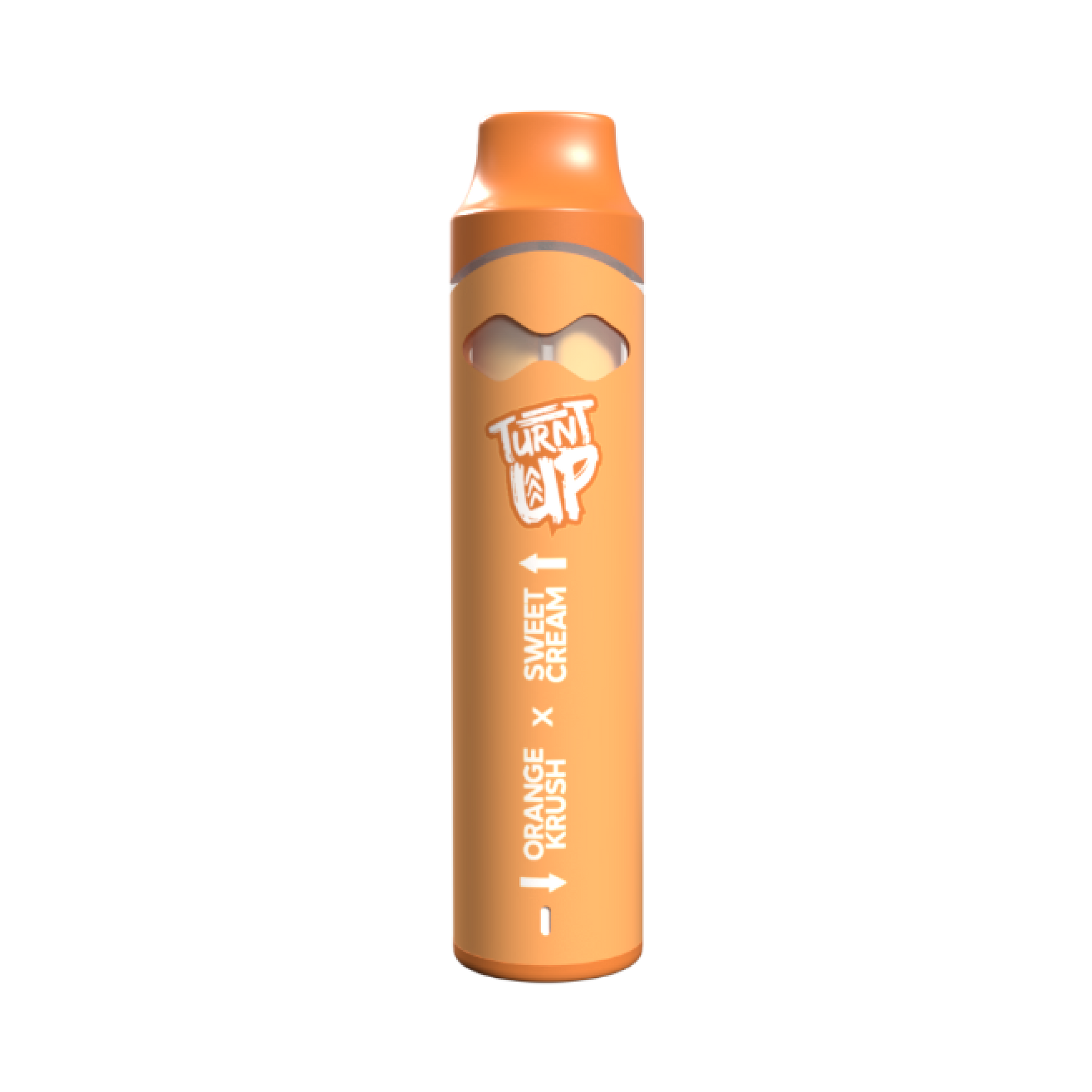 Orange Krush x Sweet Cream 2G Disposable Dual Flavor Vape | Turnt Up Orange Krush x Sweet Cream 2G Disposable Dual Flavor Vape | Turnt Up